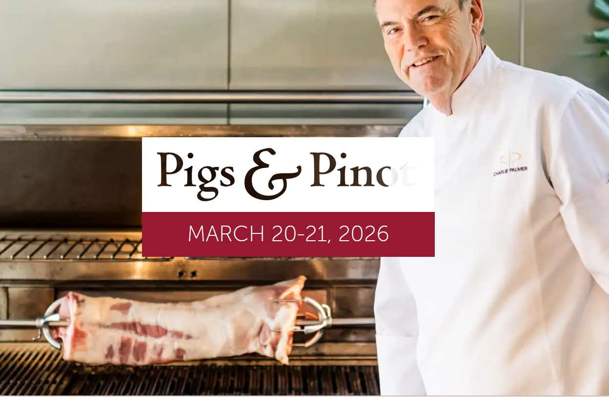 Charlie Palmer's Pigs & Pinot
